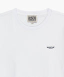 W SMALL REGULAR LOGO TEE IN WHITE image 8