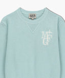 MARITHÉ SPORT W M+FG LOGO CROP PULLOVER IN SKY BLUE image 8