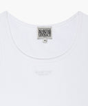 W REGULAR LOGO SLEEVELESS IN WHITE image 8