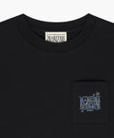 KIDS DOODLE CLASSIC LOGO POCKET POINT TEE IN BLACK image 8