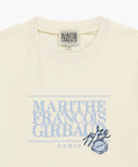 STAMP CLASSIC LOGO TEE IN CREAM image 8
