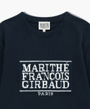 CLASSIC LOGO KNIT PULLOVER IN NAVY image 8
