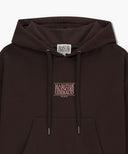 W SMALL CLASSIC LOGO CROP HOODIE IN LAVENDER image 8