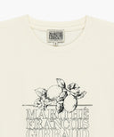 AEROCOOL LEMON CLASSIC LOGO TEE IN IVORY image 8