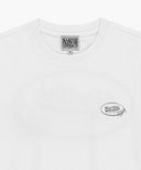 VINTAGE LOGO TYPO TEE IN WHITE image 8
