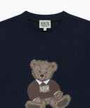 DOODLE BEAR SWEATSHIRT IN NAVY image 8
