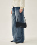 REGULAR LOGO MINI PEANUT BAG IN BLACK image 8