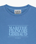 KIDS CLASSIC LOGO DYEING OVERSIZED TEE IN BLUE image 8