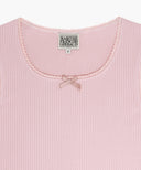 W LACE DETAIL SLEEVELESS IN PINK image 8