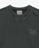 OUTLINE CLASSIC LOGO DYEING OVERSIZED SWEATSHIRT IN CHARCOAL GREY image 8