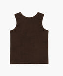 KIDS TERRY SLEEVELESS+PANTS SET-UP IN BROWN image 8