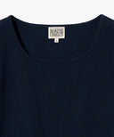 W BASIC CROP TEE IN NAVY image 8