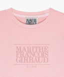 KIDS CLASSIC LOGO DYEING OVERSIZED TEE IN LIGHT PINK image 8