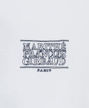 DOODLE BEAR TEE IN WHT/ BEG image 8