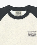 SMALL CLASSIC LOGO COLOR BLOCK SWEATSHIRT IN CHARCOAL GREY image 8