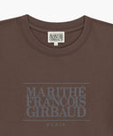 CLASSIC LOGO TEE IN BROWN image 8