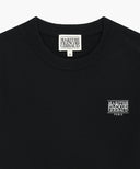 W SMALL CLASSIC LOGO CROP KNIT PULLOVER IN BLACK image 8