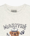 KIDS MARINE BEAR REGEN TEE IN OATMEAL image 8