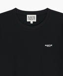 W SMALL REGULAR LOGO TEE IN BLACK image 8