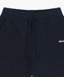 W LACE DETAIL SWEAT SHORTS IN NAVY image 8