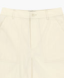 W BERMUDA HALF PANTS IN IVORY image 8