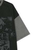 MATIN PUNK GRAFFITI TOP FOR MEN IN BLACK image 14