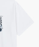 STAMP CLASSIC LOGO TEE IN WHITE image 9