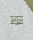 SMALL CLASSIC LOGO COLOR BLOCK SWEATSHIRT IN KHAKI image 9