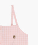 KIDS W CHECK SLEEVELESS BLOUSE IN PINK image 9