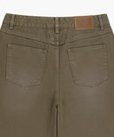 M BERMUDA DENIM PANTS IN BROWN image 9