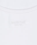 W REGULAR LOGO SLEEVELESS IN WHITE image 9