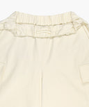 KIDS COTTON CARGO SHORTS IN CREAM image 9