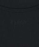 W REGULAR LOGO SLEEVELESS IN BLACK image 9