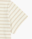 W CLASSIC LOGO CROP TEE IN IVORY image 9