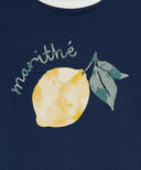 KIDS CITRON RINGER TEE IN BLUE image 9