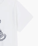 W DOODLE BEAR TEE IN WHITE image 9