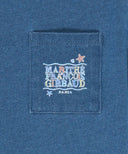 KIDS DOODLE CLASSIC LOGO POCKET POINT TEE IN BLUE image 9
