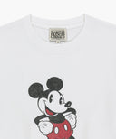 [MARITHE_DISNEY] MICKEY_VINTAGE WASHED TEE IN WHITE image 9