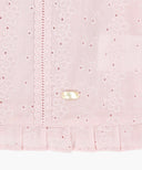 W PUFF SLEEVE LACE SHIRT IN LIGHT PINK image 10