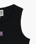 W RIBBON CLASSIC LOGO SLEEVELESS IN BLACK image 10