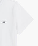 W SMALL REGULAR LOGO TEE IN WHITE image 10