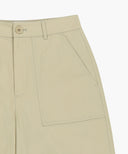 W BERMUDA HALF PANTS IN BEIGE image 10
