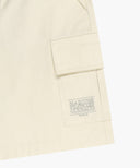 KIDS COTTON CARGO SHORTS IN CREAM image 10