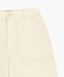 W BERMUDA HALF PANTS IN IVORY image 10