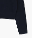 MARITHÉ SPORT W M+FG LOGO CROP PULLOVER IN NAVY image 10