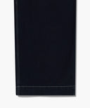 M LOW-WAIST TUCK WIDE DENIM PANTS IN DARK BLUE image 11