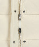 W BASIC CROP DOWN JACKET IN IVORY image 10