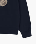 [REGEN] DOODLE BEAR SWEATSHIRT IN NAVY image 10
