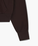 W SMALL CLASSIC LOGO CROP HOODIE IN LAVENDER image 11