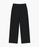W LAYERED PLEATS SKIRT PANTS IN BLACK image 11